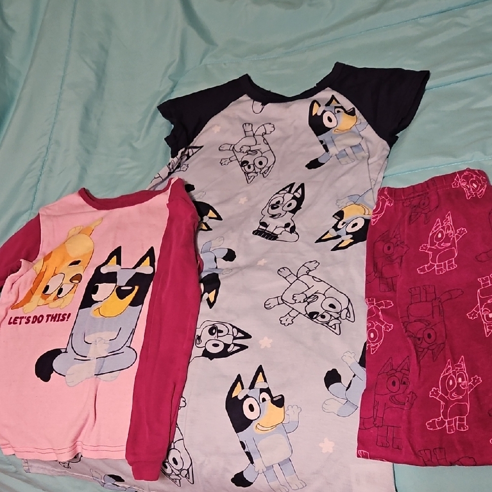 Girls Bluey Pajamas